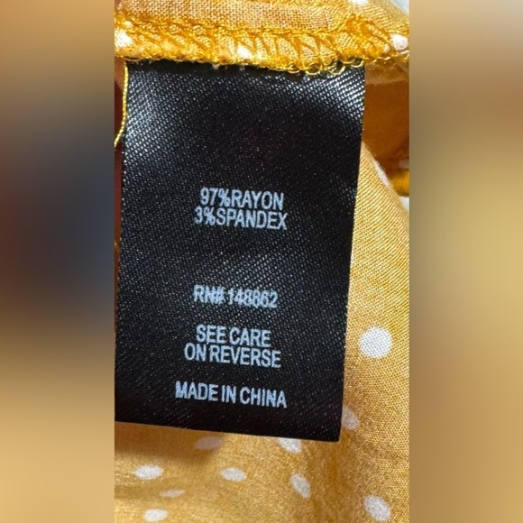 Torrid Women’s Polka Dot Babydoll Challis Sweetheart Tank size 3 - Picture 9 of 14